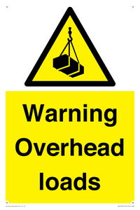 Warning Overhead loads